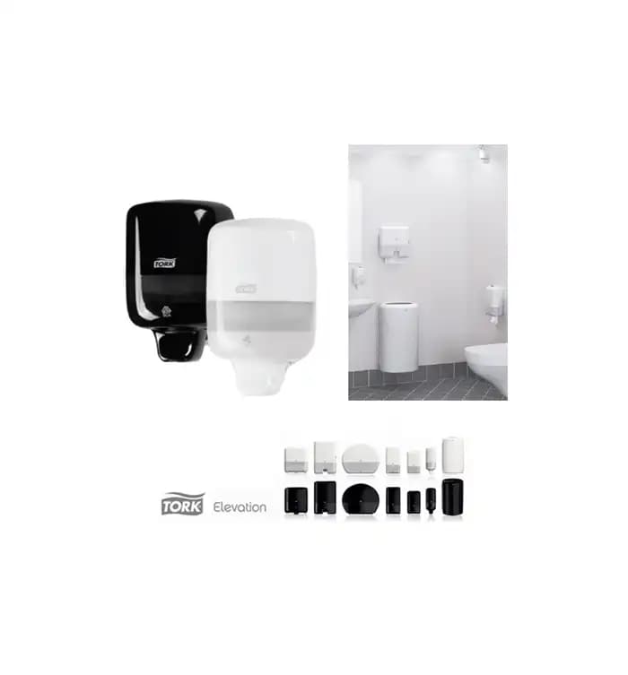 Dispenser for Cartridge Soap Tork Elevation S2 561000, Mini, White