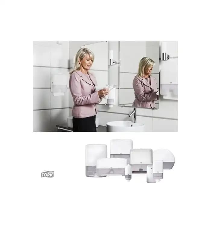 Dispenser for Cartridge Soap Tork Elevation S2 561000, Mini, White